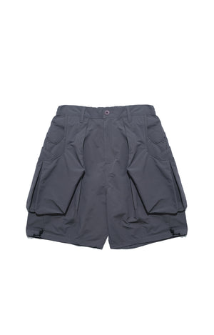 Capsule 01 / CS100 Nylon Orb Shorts (Dark Grey)