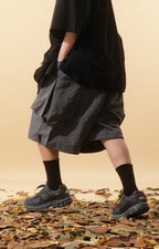 Capsule 01 / CS100 Nylon Orb Shorts (Dark Grey)