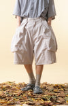 Capsule 01 / CS100 Nylon Orb Shorts (Light Grey)