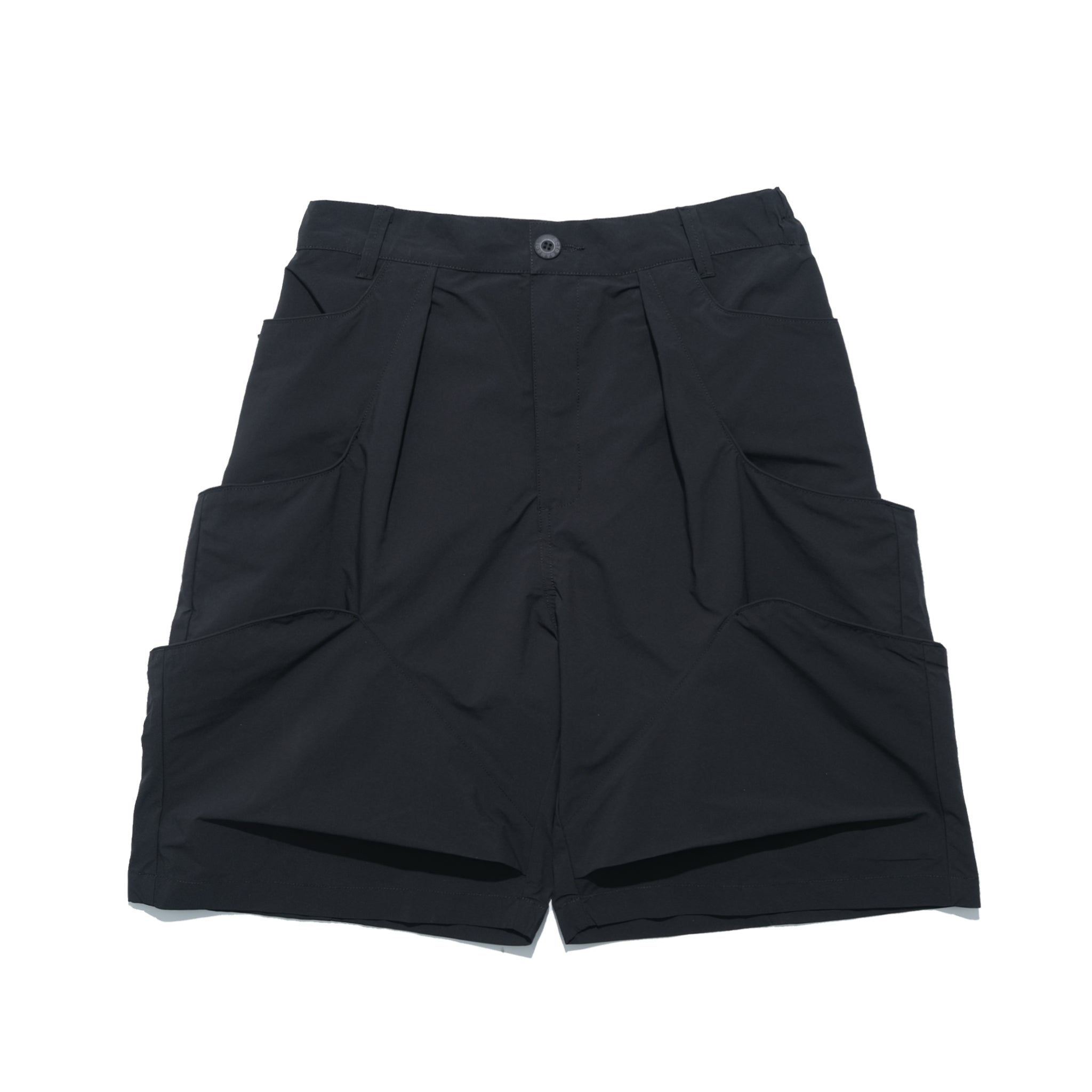 Capsule 01 / CS101 Nylon 3-layer Pocket Shorts (Black)