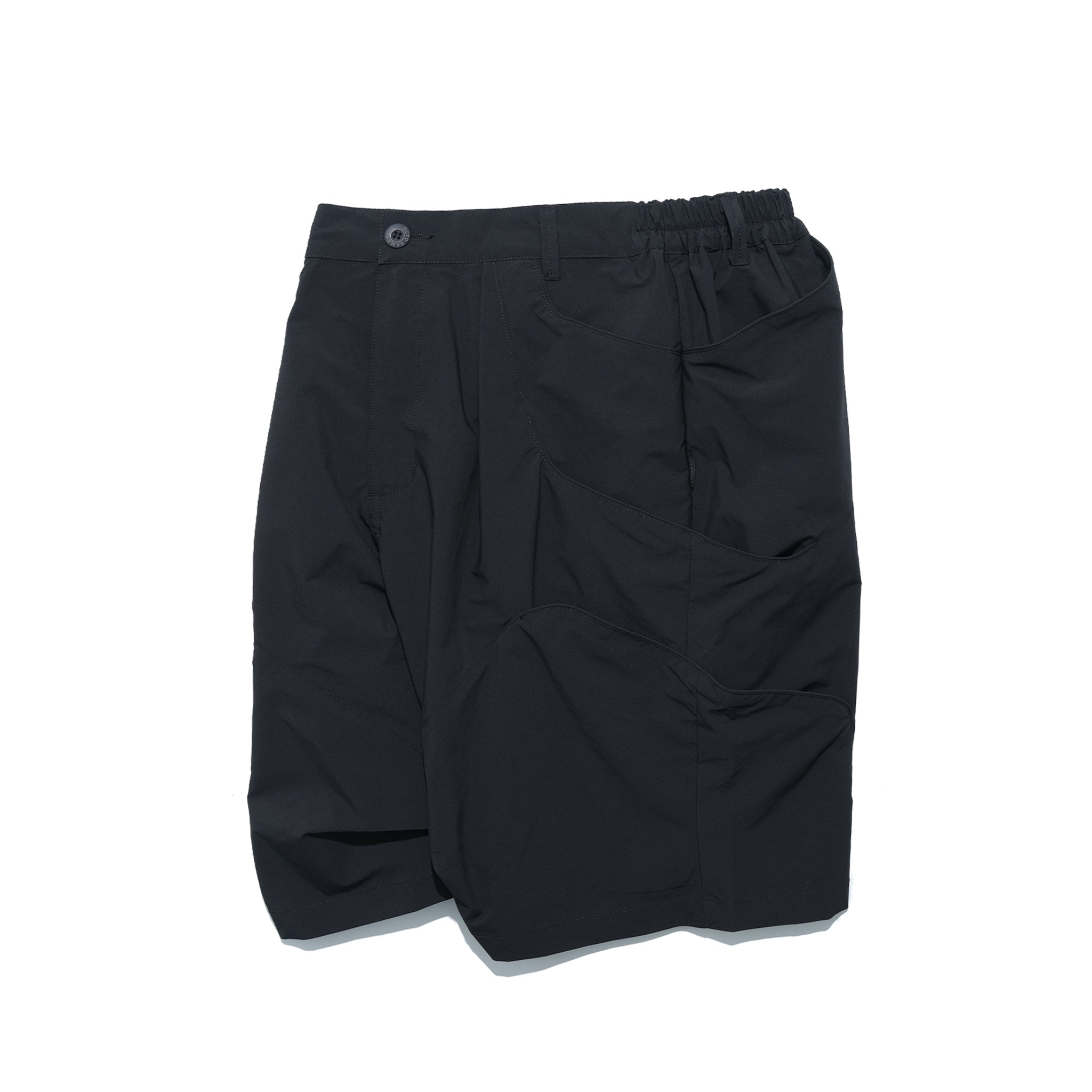 Capsule 01 / CS101 Nylon 3-layer Pocket Shorts (Black)