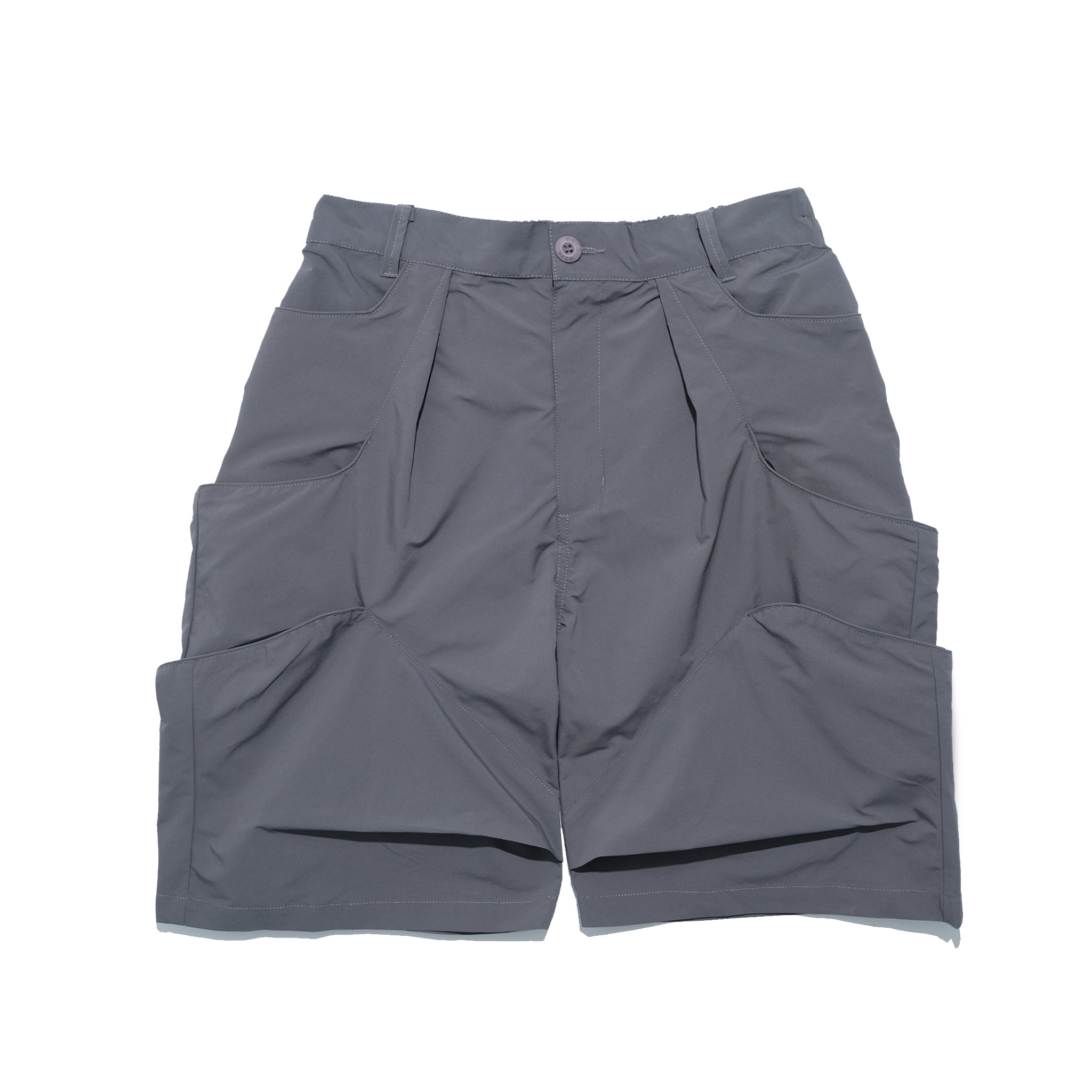 Capsule 01 / CS101 Nylon 3-layer Pocket Shorts (Dark Grey)