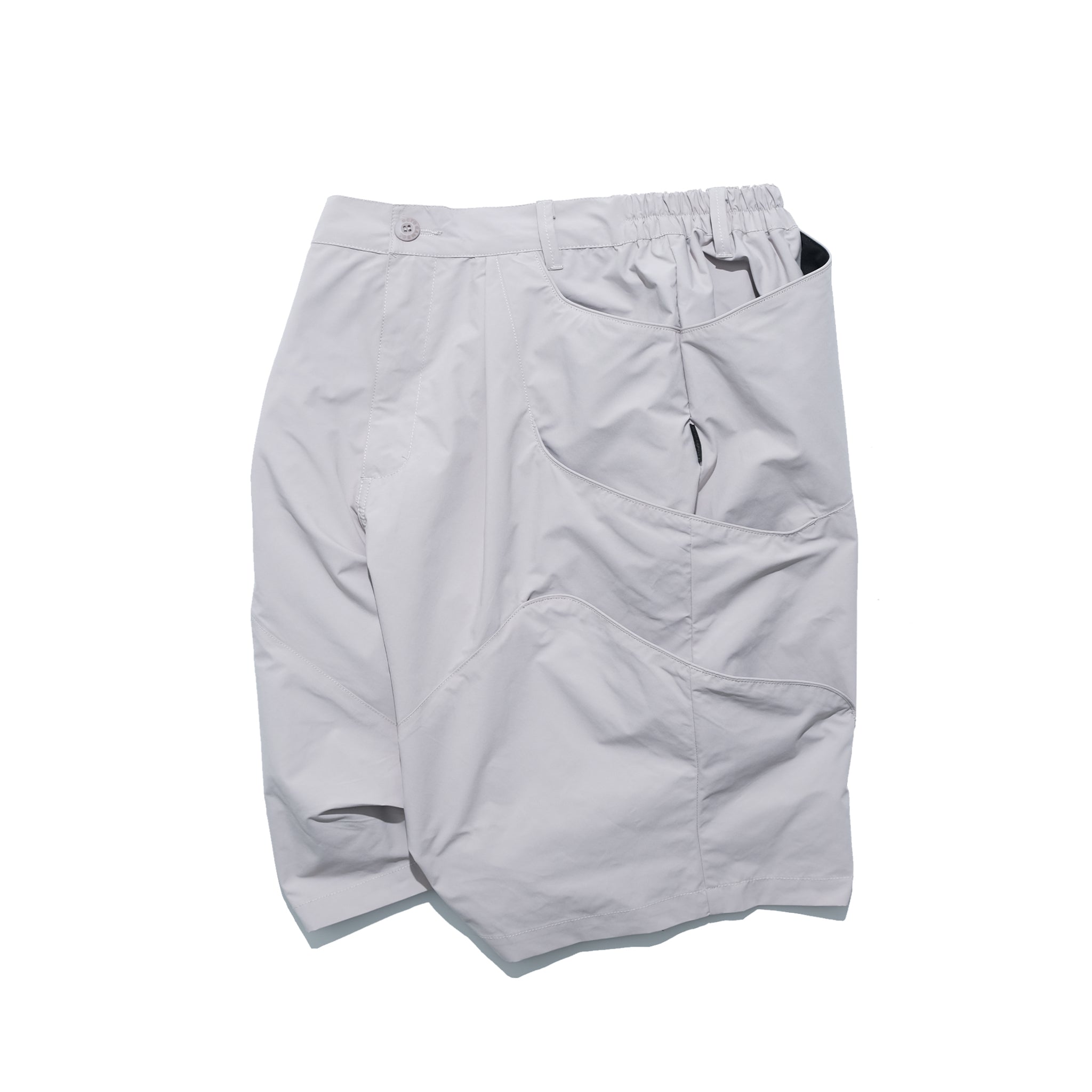 Capsule 01 / CS101 Nylon 3-layer Pocket Shorts (Light Grey)