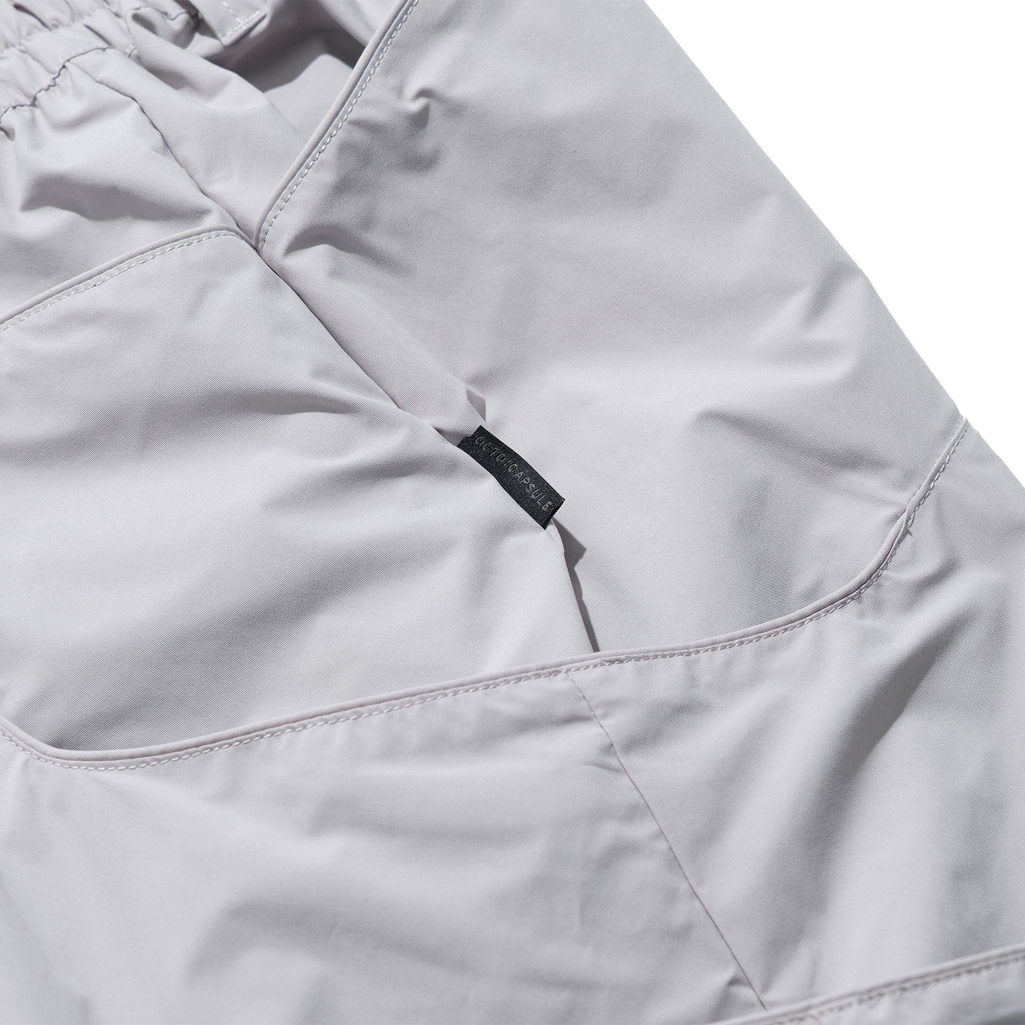 Capsule 01 / CS101 Nylon 3-layer Pocket Shorts (Light Grey)