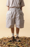 Capsule 01 / CS101 Nylon 3-layer Pocket Shorts (Light Grey)