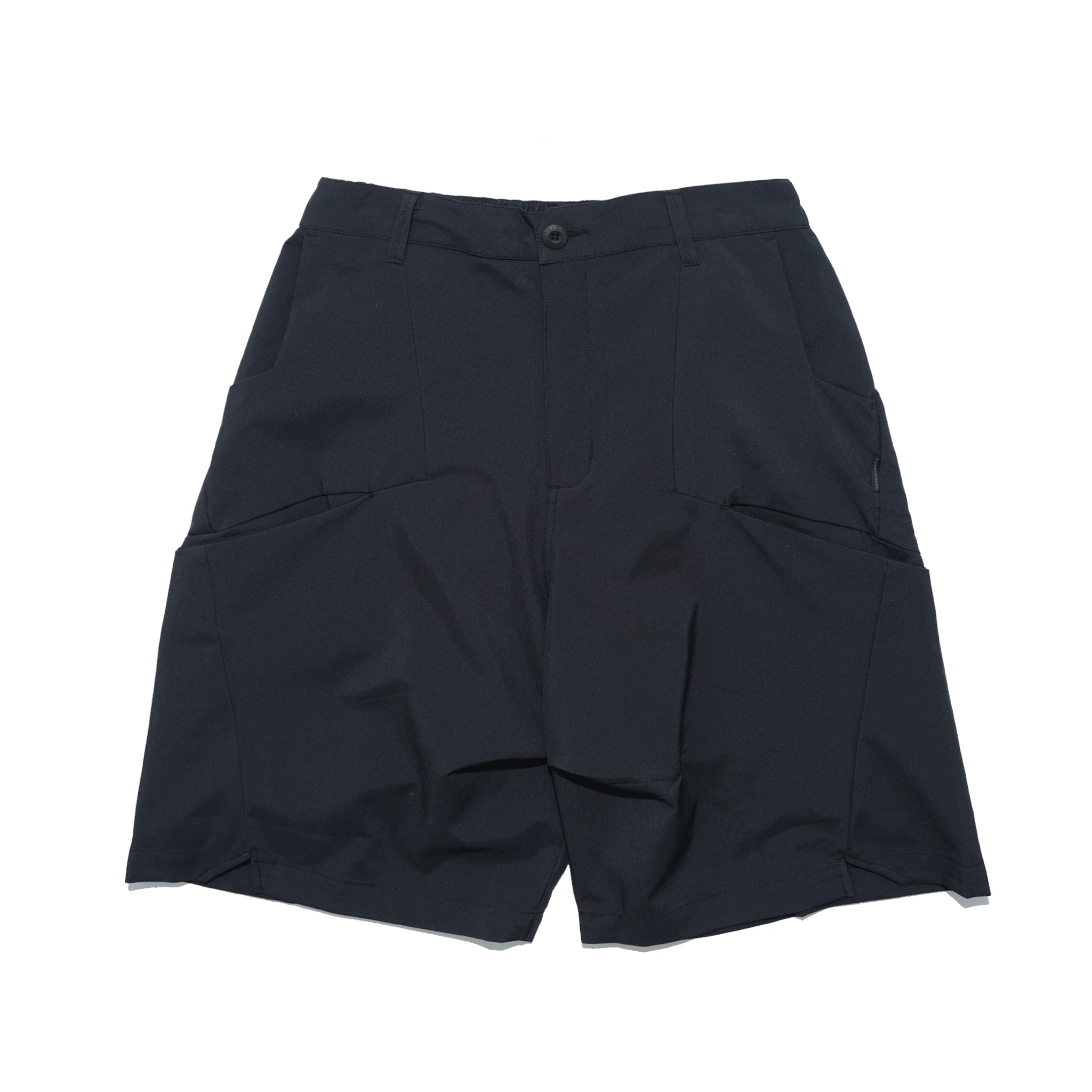 Capsule 02 / CS103 Nylon Slash Pocket Shorts (Black)