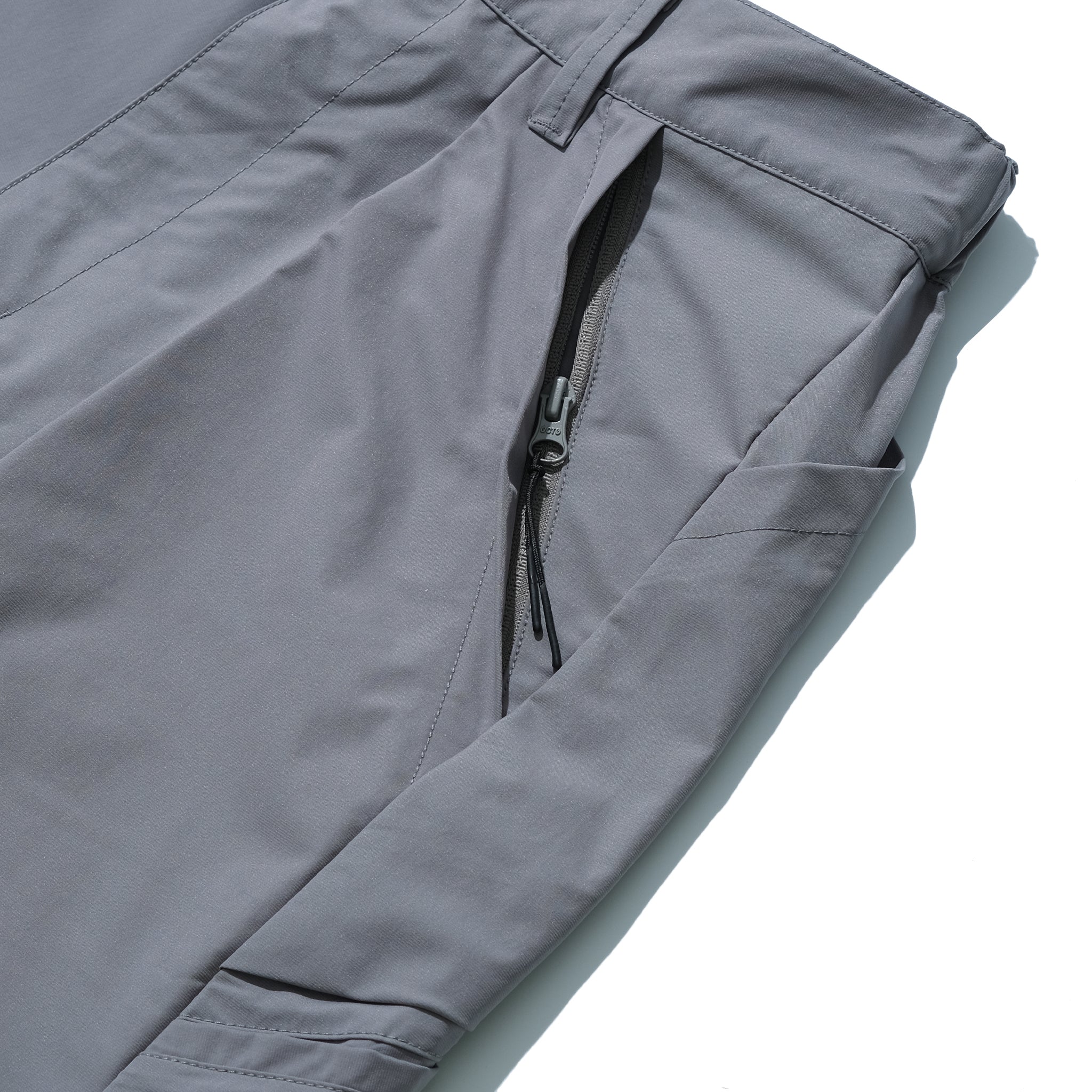 Capsule 03 / CS104 Nylon  Parallelogram Shorts (Grey)