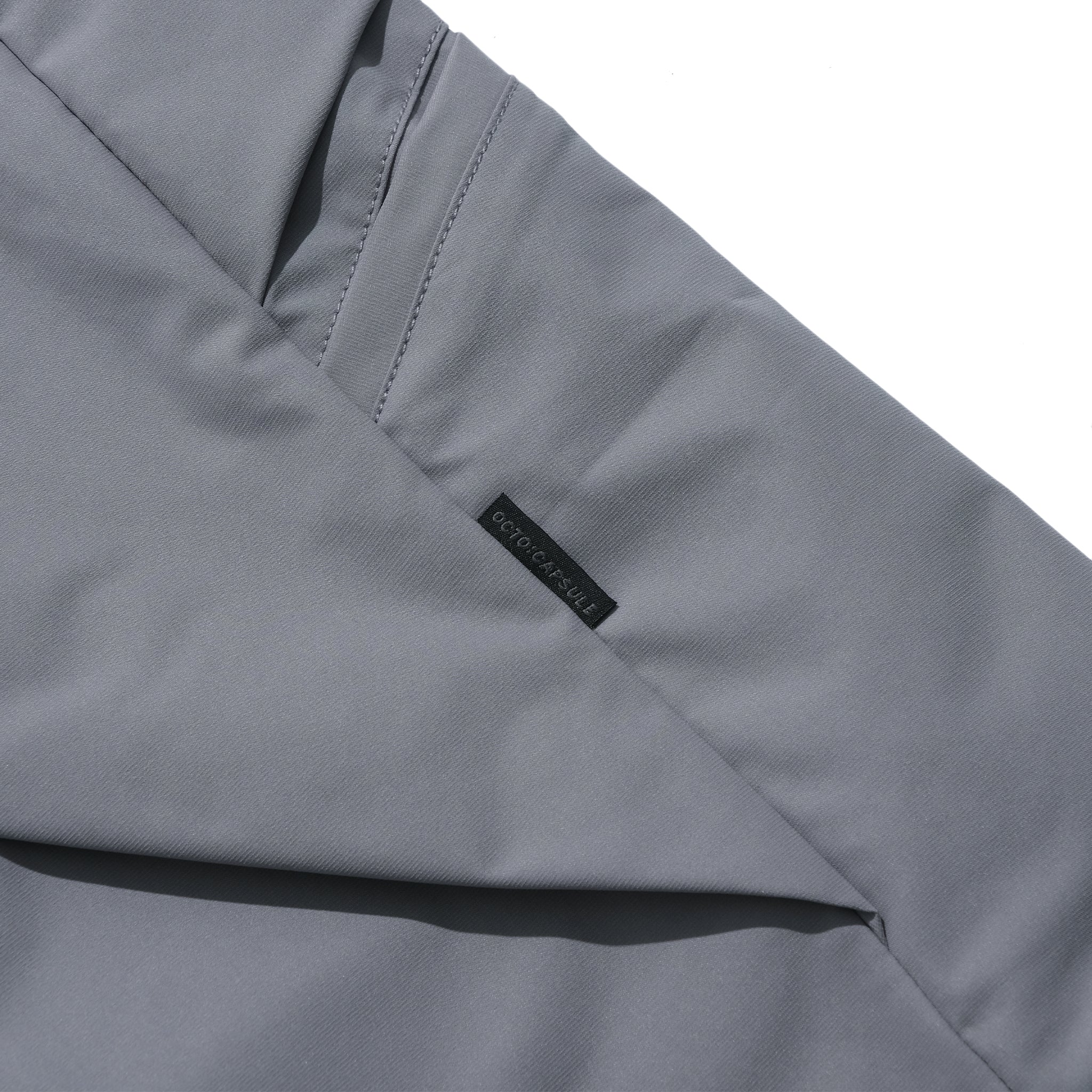 Capsule 03 / CS104 Nylon  Parallelogram Shorts (Grey)