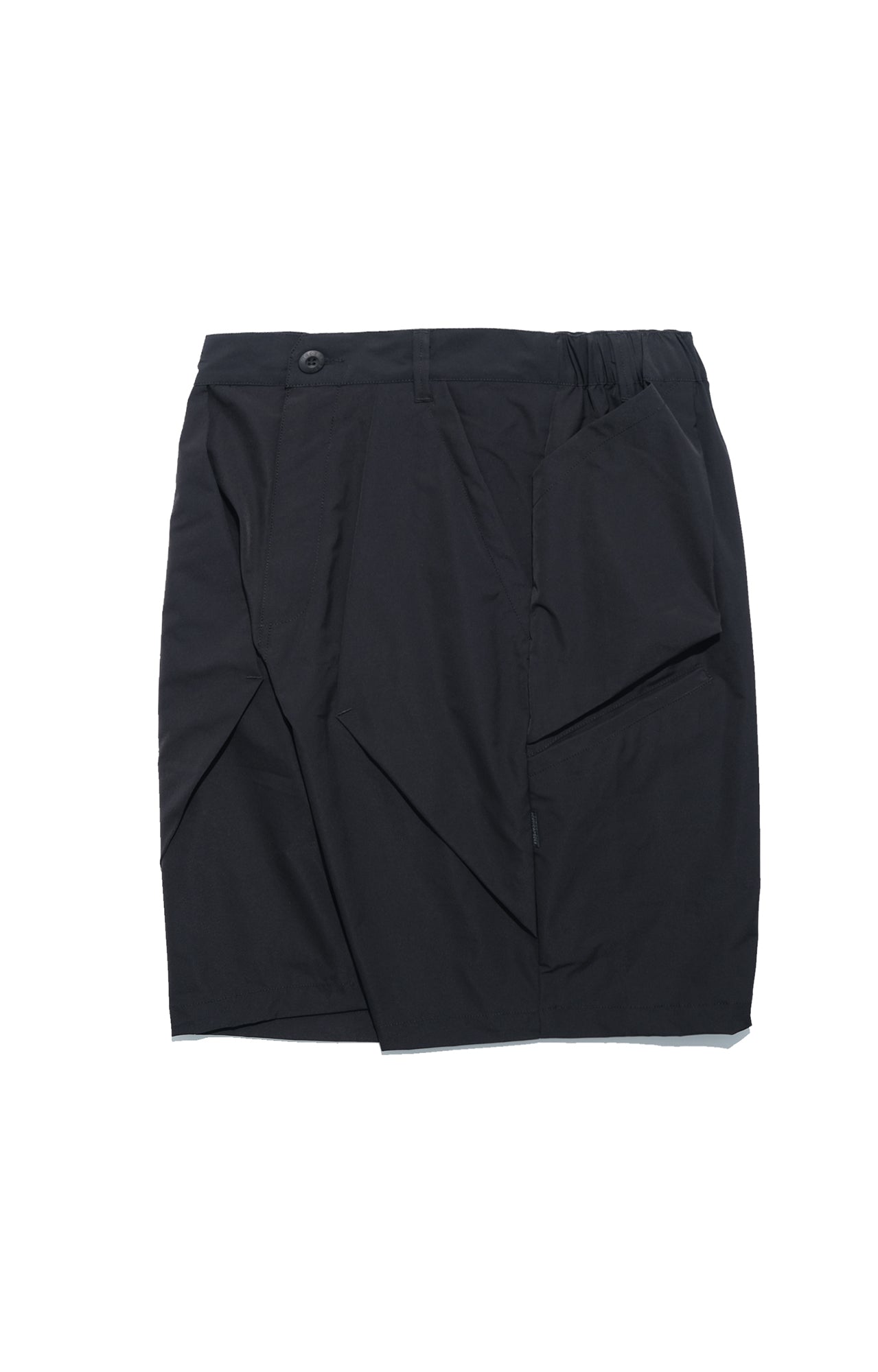 Capsule 03 / CS104 Nylon  Parallelogram Shorts (Black)