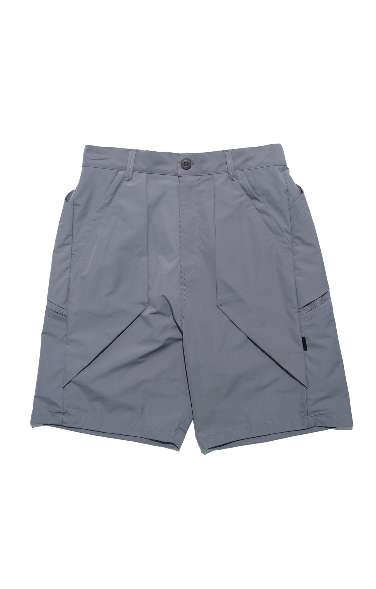 Capsule 03 / CS104 Nylon  Parallelogram Shorts (Grey)