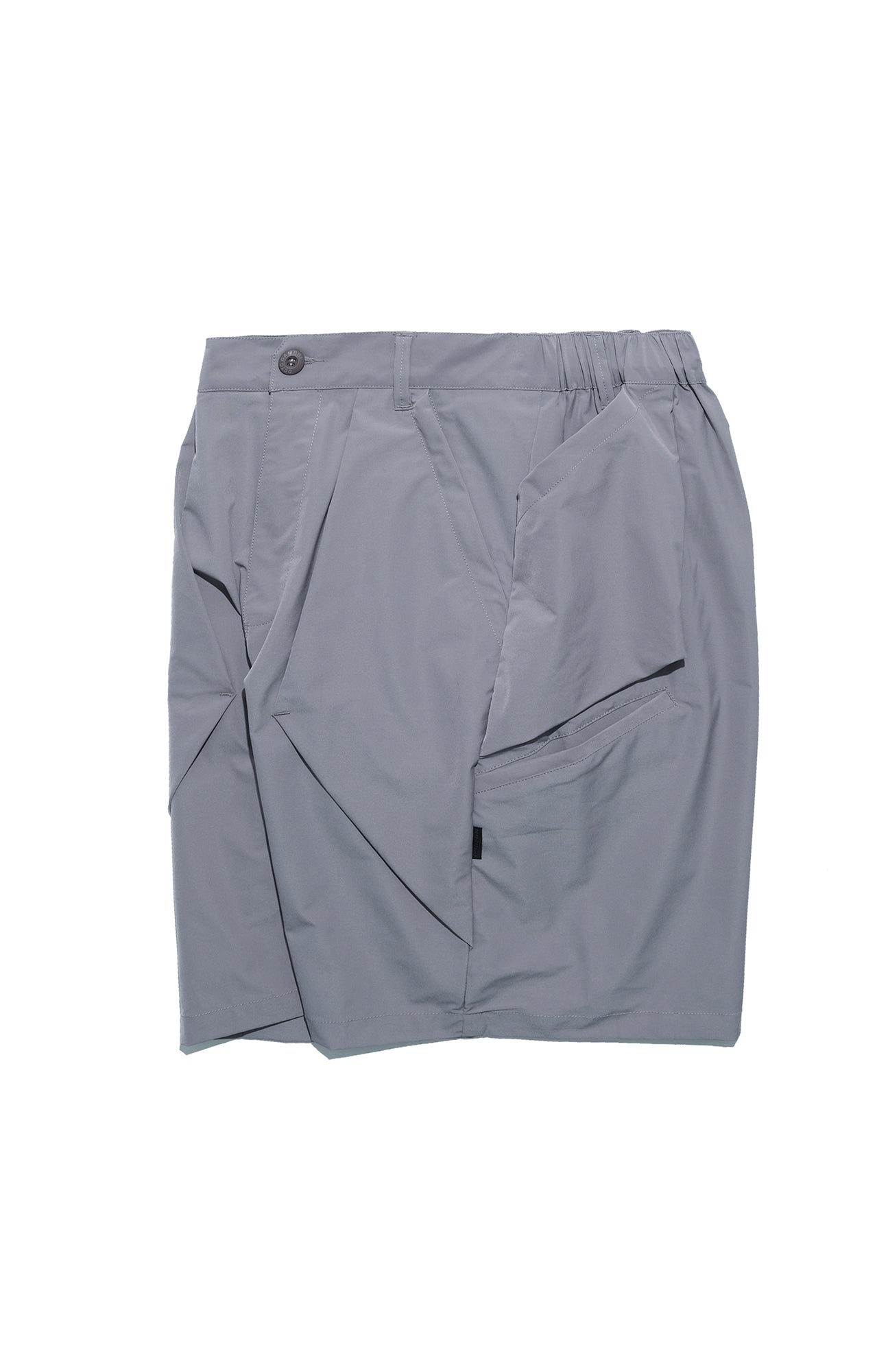 Capsule 03 / CS104 Nylon  Parallelogram Shorts (Grey)