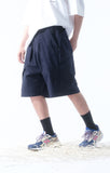 Capsule 03 / CS104 Nylon  Parallelogram Shorts (Navy)