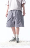Capsule 03 / CS104 Nylon  Parallelogram Shorts (Grey)
