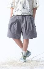 Capsule 03 / CS105 Nylon Balloon Shorts (Grey)