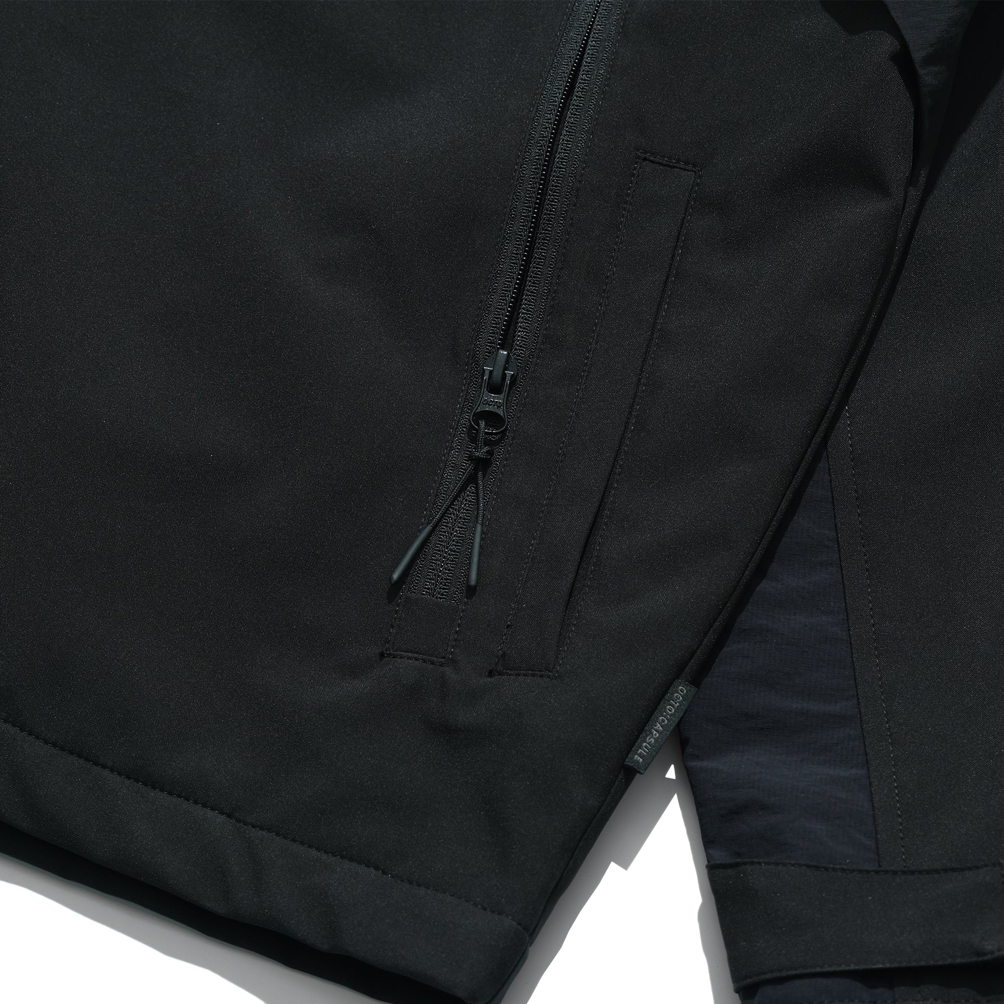 Capsule 02 / CSJ-003 Windproof softshell Jacket (Black)