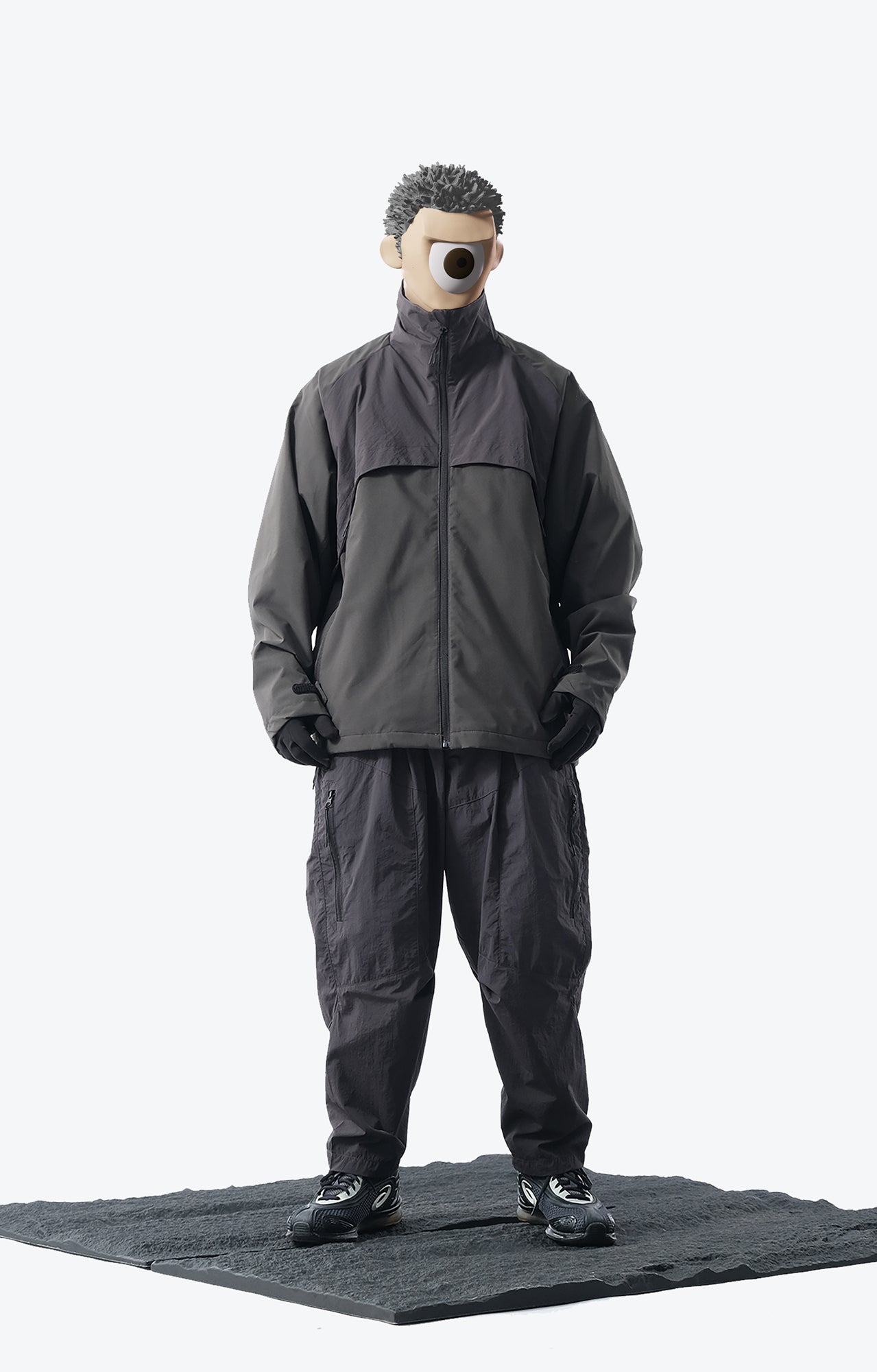 Capsule 02 / CSJ-003 Windproof softshell Jacket (Forest)
