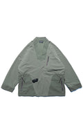 Capsule 03 / CSJ-004 Panelled Kimono Jacket  (Green)