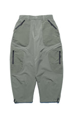 Capsule 03 / CSP-124 Adjustable Panelled Relaxed Pants  (Green)