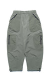 Capsule 03 / CSP-124 Adjustable Panelled Relaxed Pants  (Green)