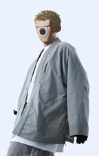 Capsule 03 / CSJ-004 Panelled Kimono Jacket  (Light Grey)