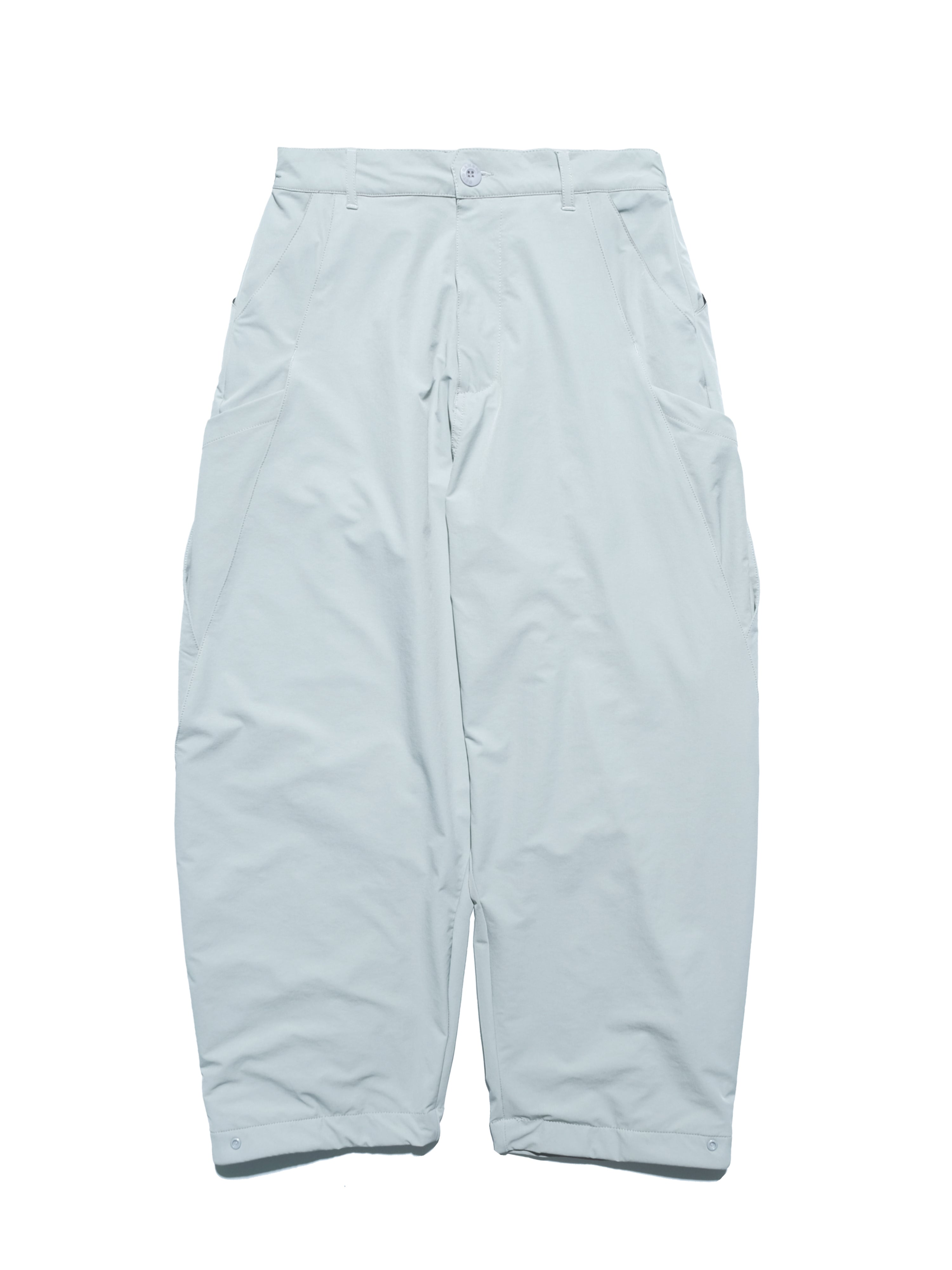 Capsule 01 / CSP-116 Hidden Pocket Adjustable Loose Pants  (Light Grey)