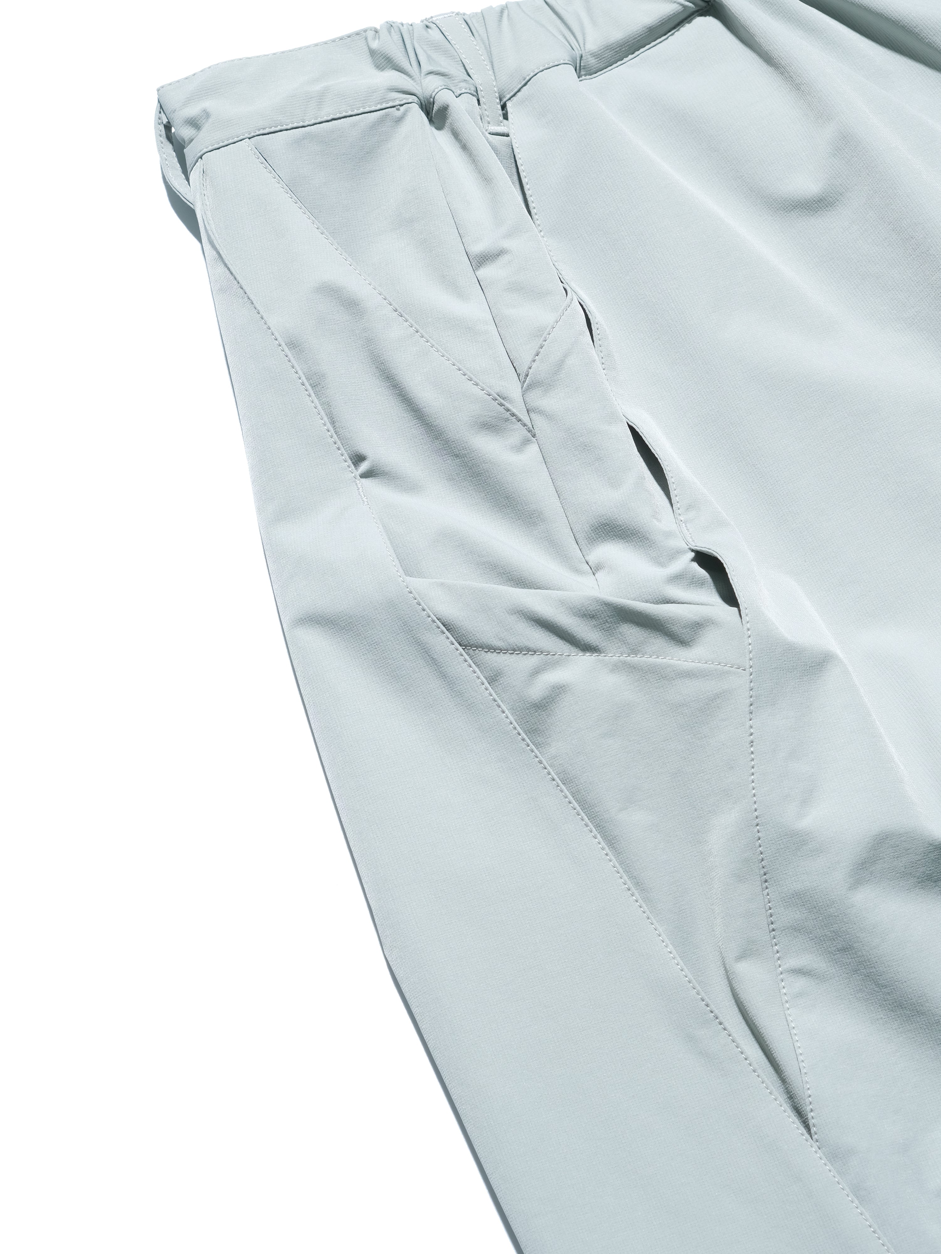 Capsule 01 / CSP-116 Hidden Pocket Adjustable Loose Pants  (Light Grey)