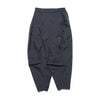 Capsule 02 / CSP-123 Quadruple Zipped Nylon Pants  (Black)