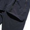 Capsule 02 / CSP-123 Quadruple Zipped Nylon Pants  (Black)