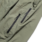 Capsule 02 / CSP-123 Quadruple Zipped Nylon Pants  (Khaki)