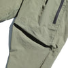 Capsule 02 / CSP-123 Quadruple Zipped Nylon Pants  (Khaki)