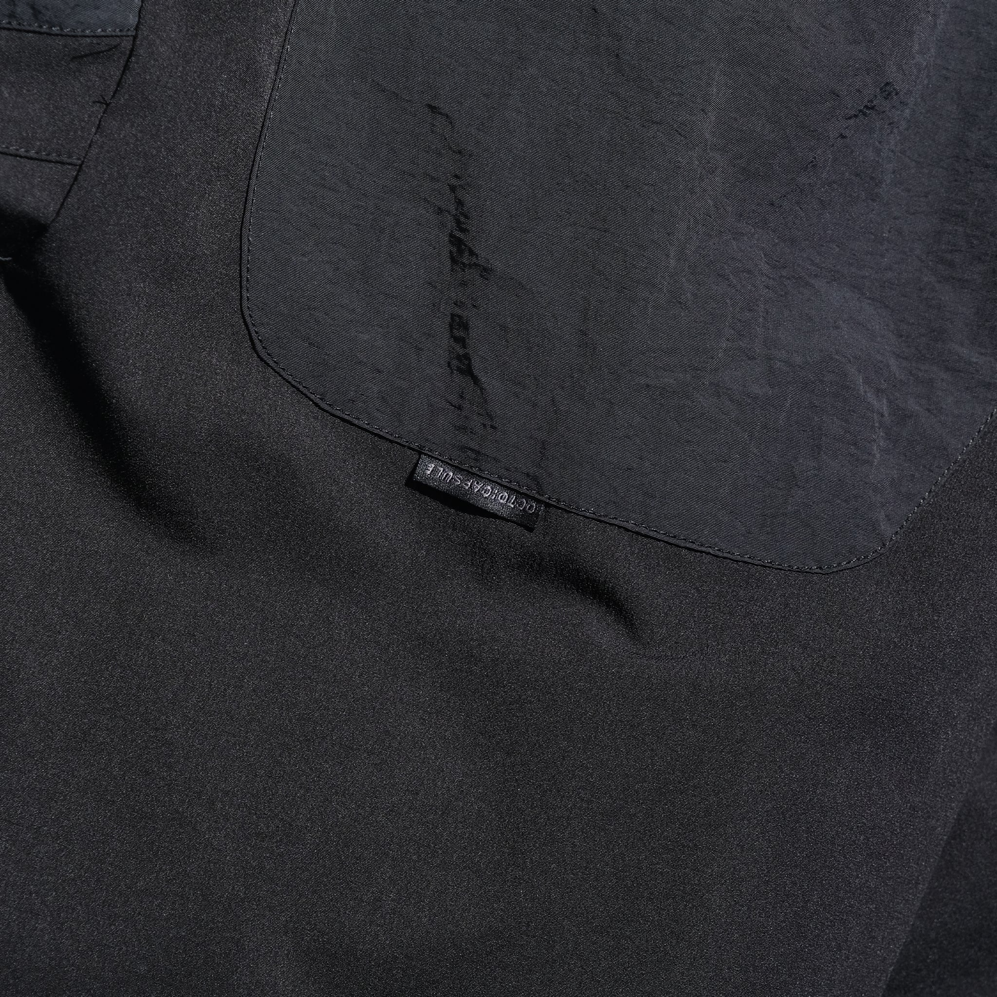 Capsule 03 / CSP-124 Adjustable Panelled Relaxed Pants  (Black)
