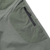 Capsule 03 / CSP-124 Adjustable Panelled Relaxed Pants  (Green)