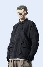 Capsule 01 / CST-110 3D Pocket Nylon Shirt  (Black)