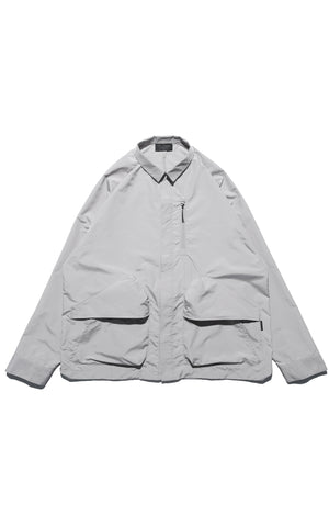 Capsule 01 / CST-110 3D Pocket Nylon Shirt  (Ivory Grey)