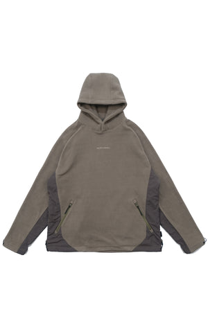 Capsule 02 / CST-112 Adjustable Fleece Hoodie  (Khaki)