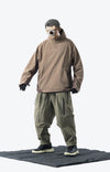 Capsule 02 / CST-112 Adjustable Fleece Hoodie  (Khaki)