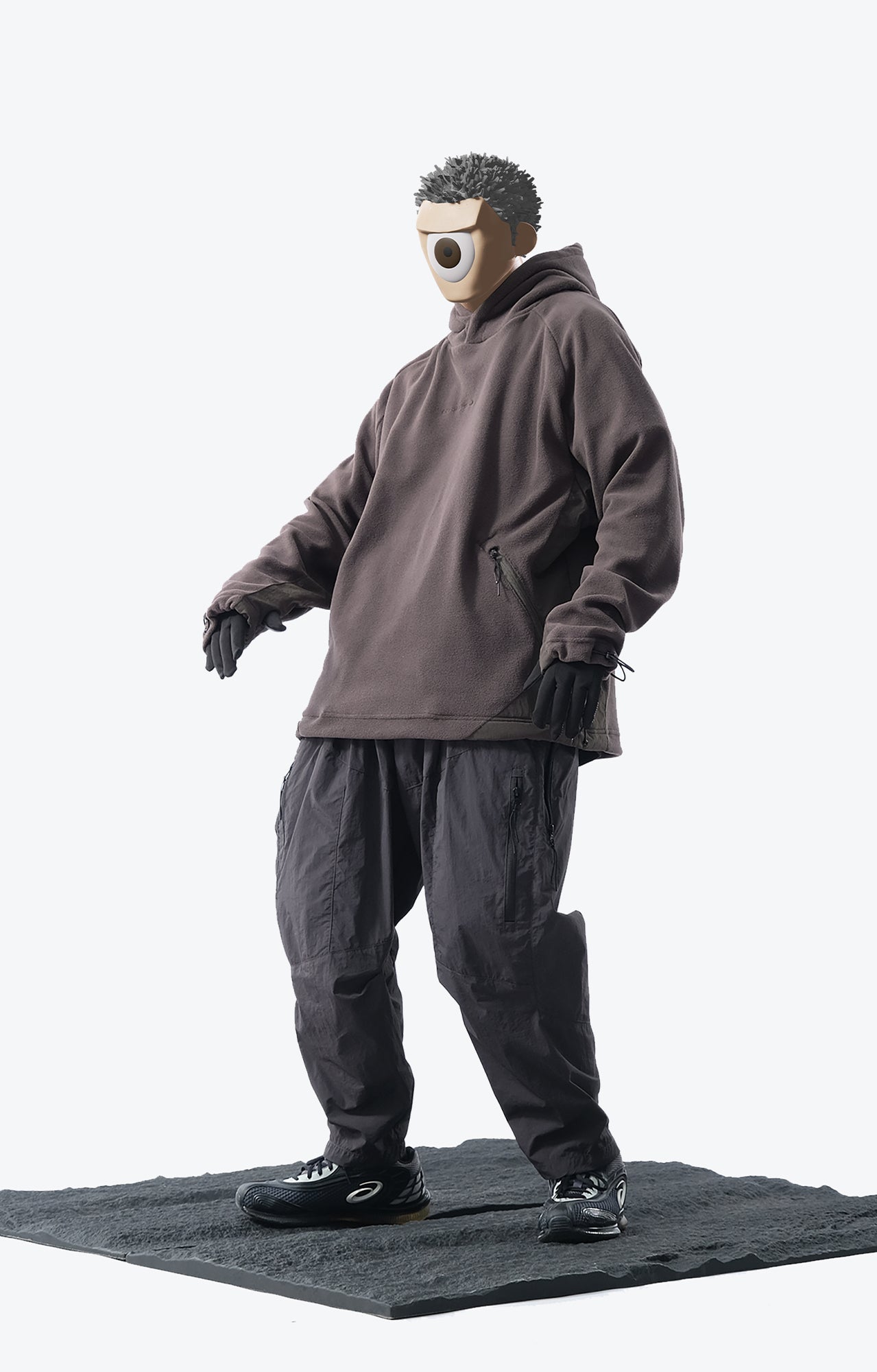 Capsule 02 / CST-112 Adjustable Fleece Hoodie (Gauntlet Green)