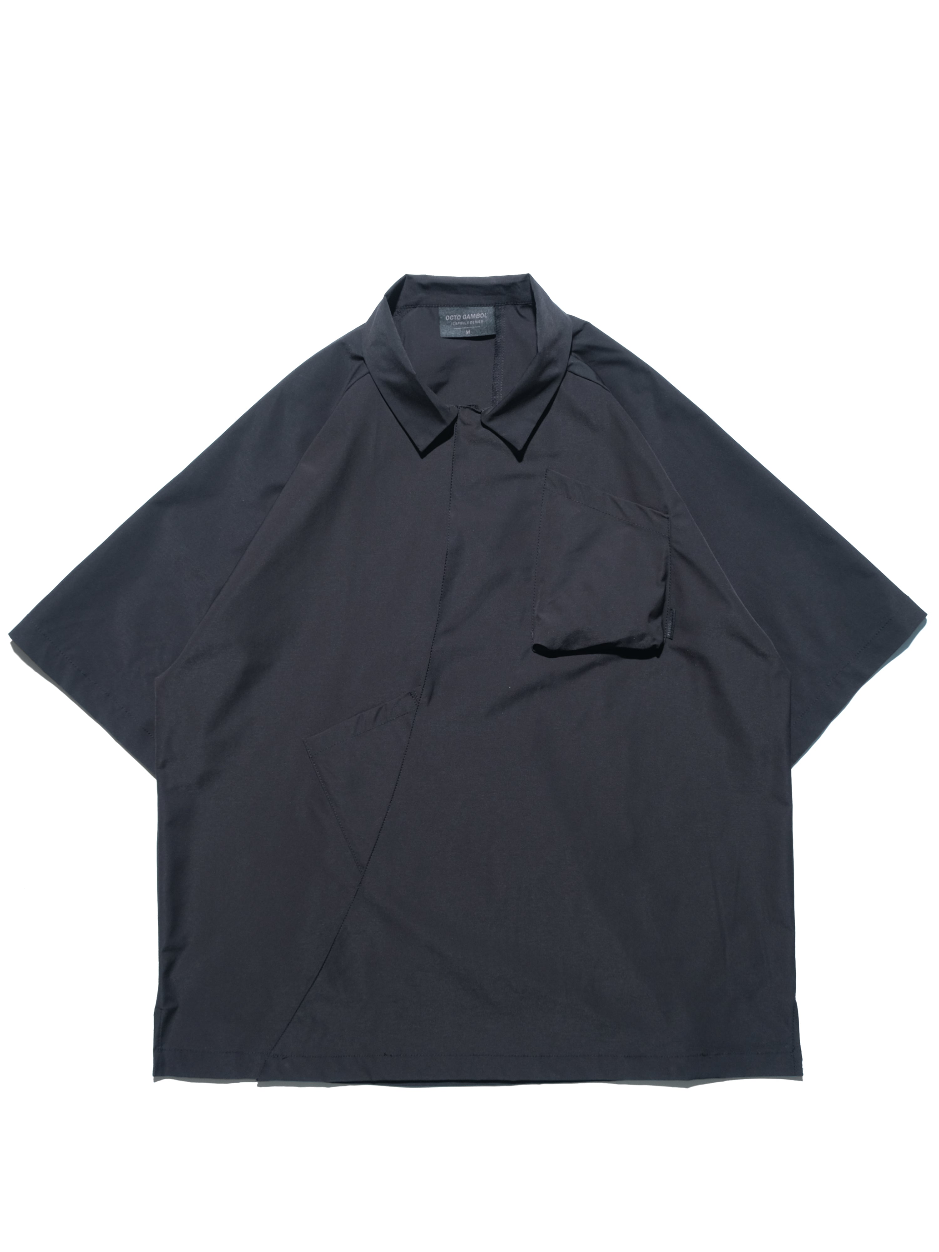 Capsule 01 / CST-114 Inner Pocket Shirt  (Black)
