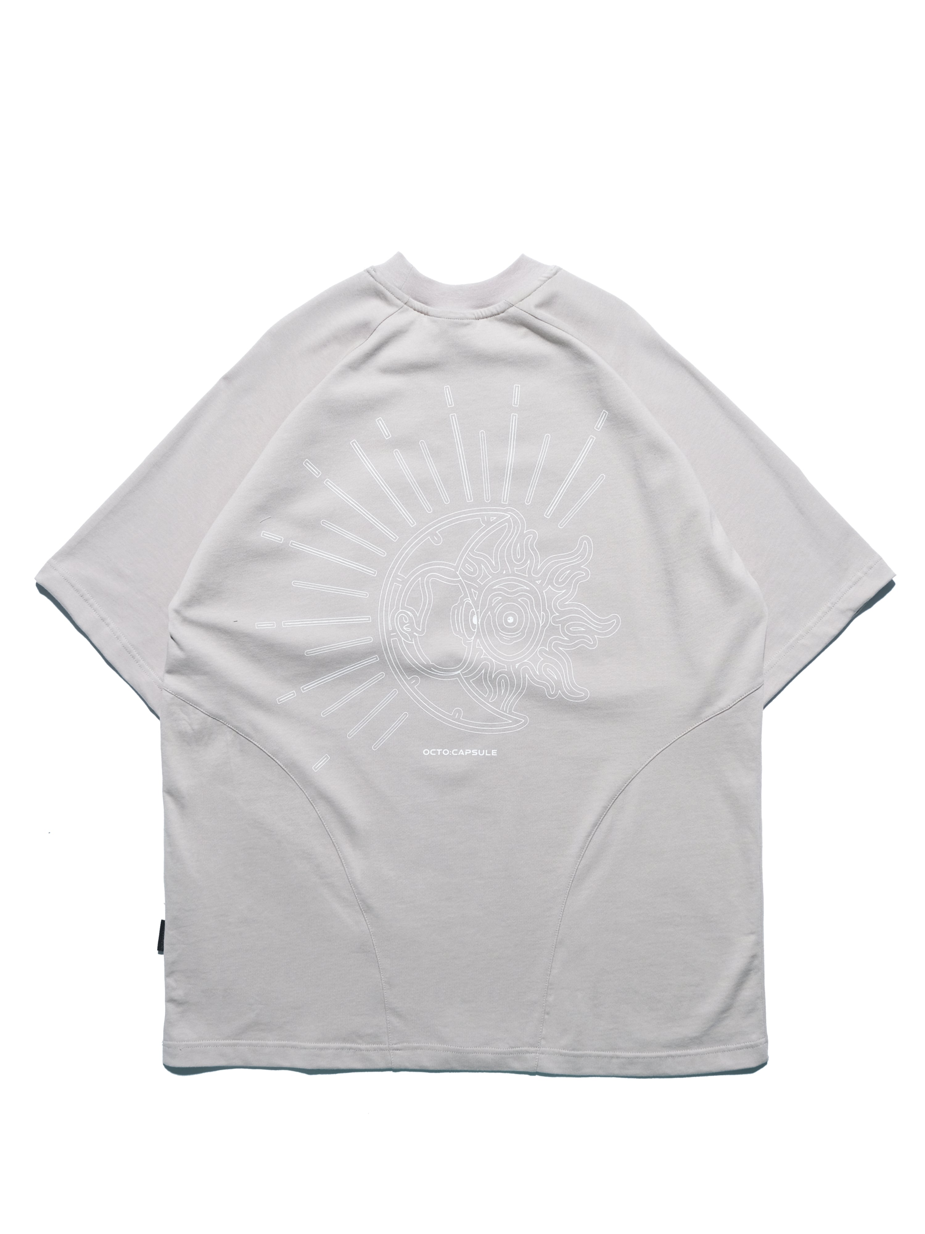 Capsule 01 / CST-115 Shadow and Light T-shirt   (Ivory Grey)