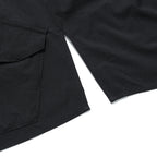 Capsule 01 /  CT010 Nylon Pocket Shirt (Black)