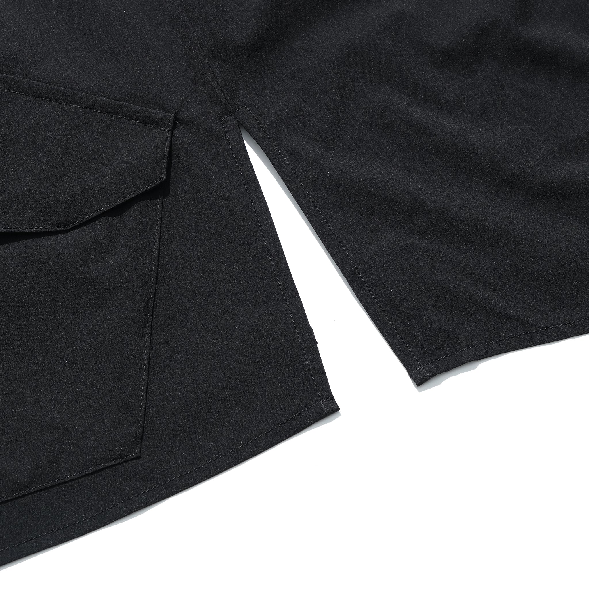 Capsule 01 /  CT010 Nylon Pocket Shirt (Black)