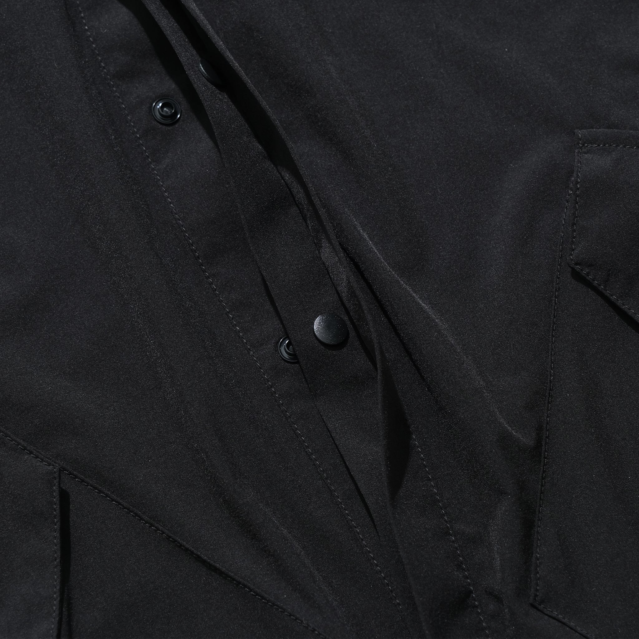 Capsule 01 /  CT010 Nylon Pocket Shirt (Black)