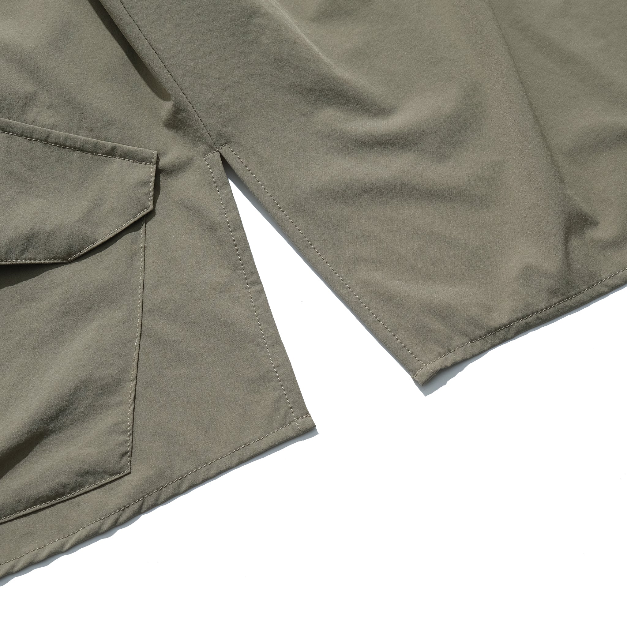 Capsule 01 /  CT010 Nylon Pocket Shirt (Khaki)