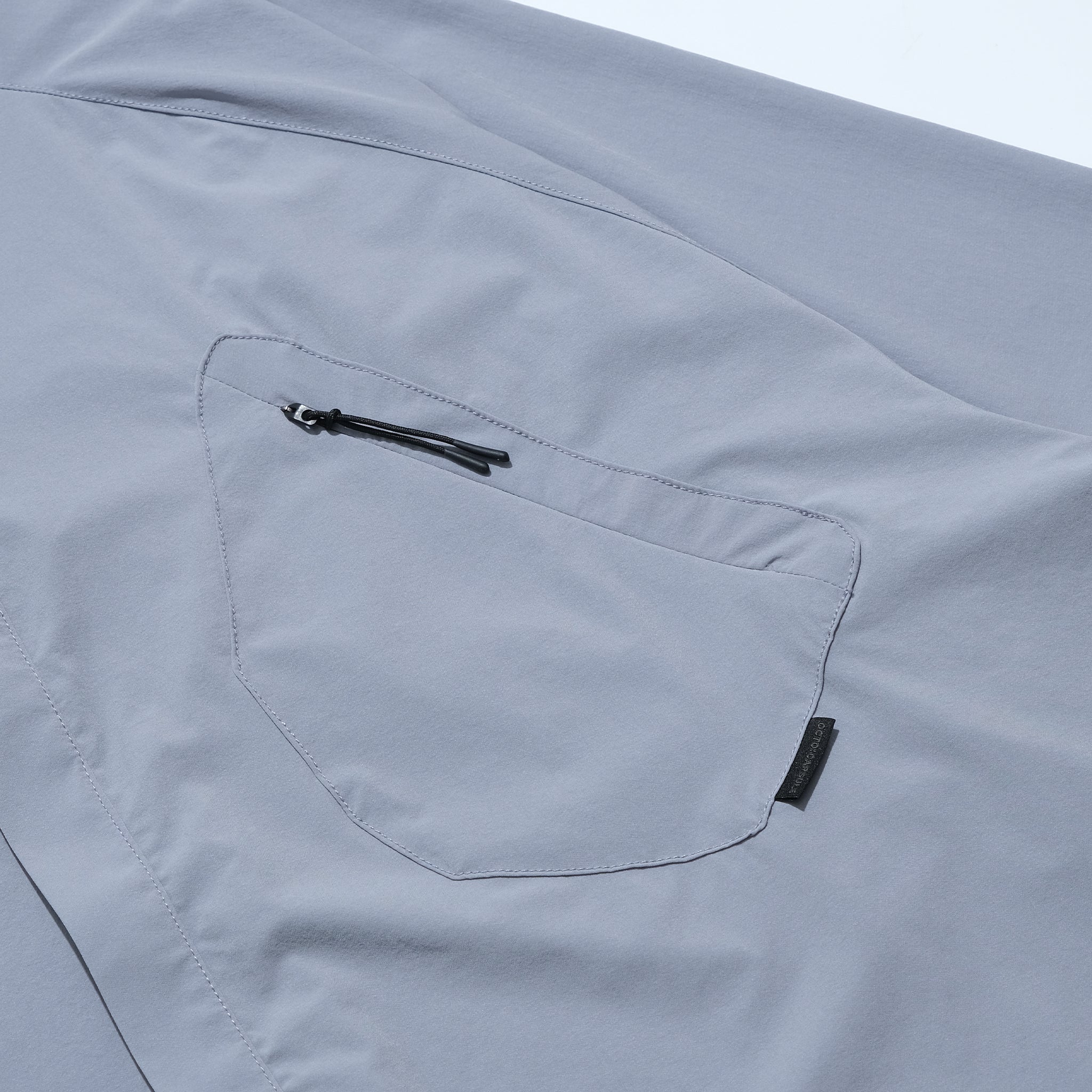 Capsule 01 /  CT010 Nylon Pocket Shirt (Blue Grey)