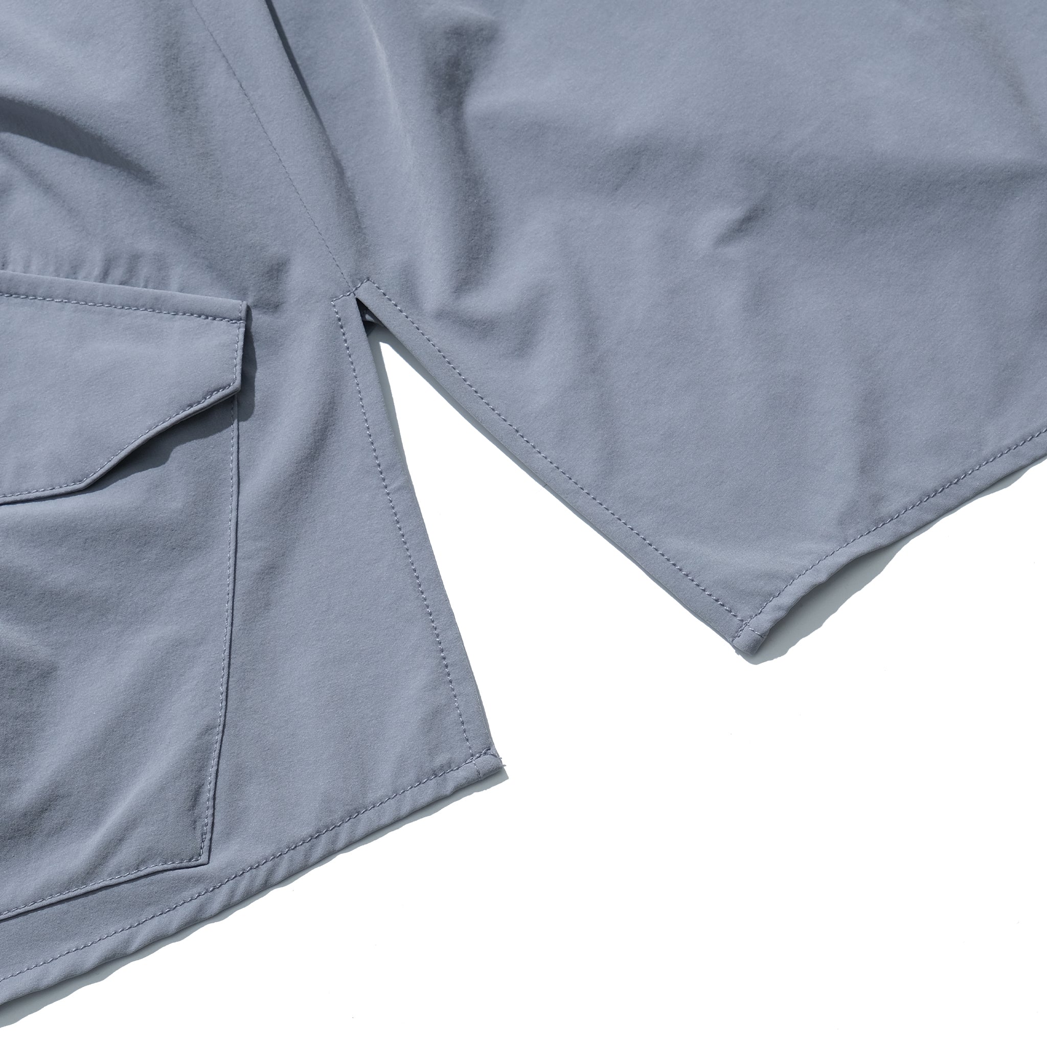 Capsule 01 /  CT010 Nylon Pocket Shirt (Blue Grey)