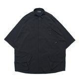 Capsule 01 /  CT010 Nylon Pocket Shirt (Black)