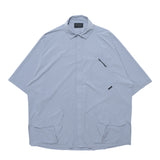 Capsule 01 /  CT010 Nylon Pocket Shirt (Blue Grey)
