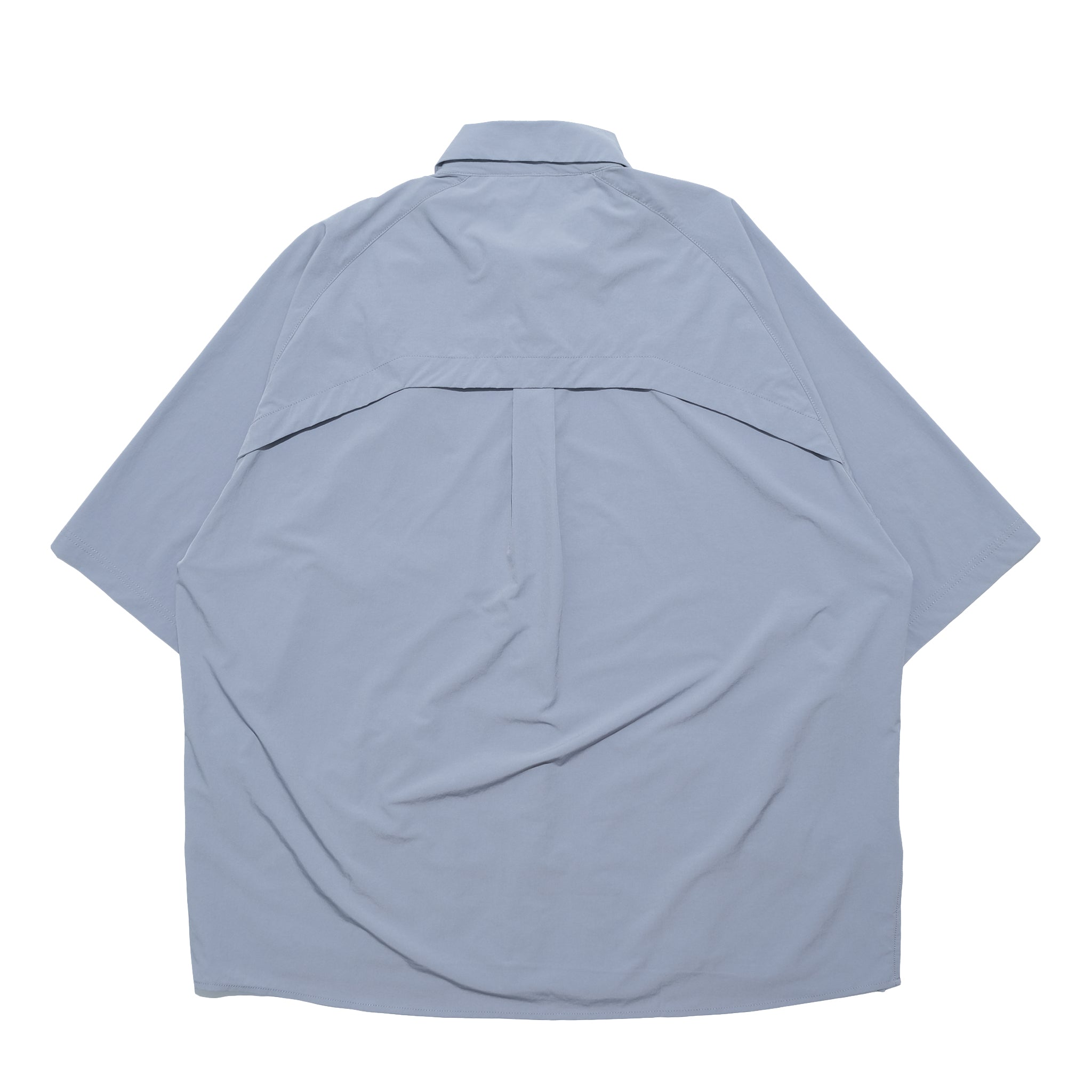 Capsule 01 /  CT010 Nylon Pocket Shirt (Blue Grey)