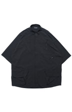 Capsule 01 /  CT010 Nylon Pocket Shirt (Black)