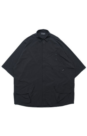Capsule 01 /  CT010 Nylon Pocket Shirt (Black)